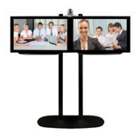 LifeSize BT8521/BC Стойка для двух 42" ЖК-мониторов с полкой для камеры